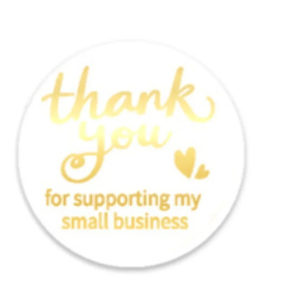 500 PCS Thank You For Supporting My Small Business 1
